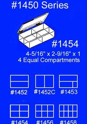 Plastic Compartment Box (1452)