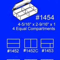Plastic Compartment Box (1452C)