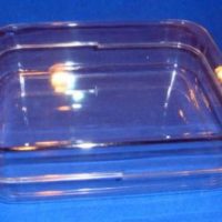 Unhinged Plastic Box (681)
