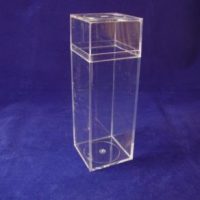 Unhinged Plastic Box (684)