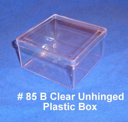 Unhinged Plastic Box (951)